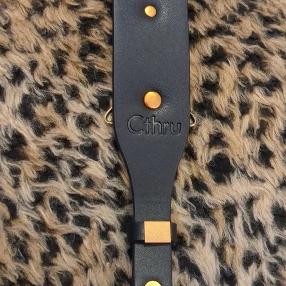 Cthru Vegan Bag and Bee Strap NWOT - Picture 4 of 6